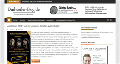 Desktop Screenshot of dudweiler-blog.de