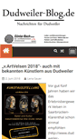 Mobile Screenshot of dudweiler-blog.de
